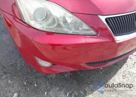 2008 Lexus Is 350 from USA, damaged, VIN JTHBE262485018948